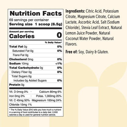 Micro Ingredients Hydration Electrolytes Powder, 1Lb
