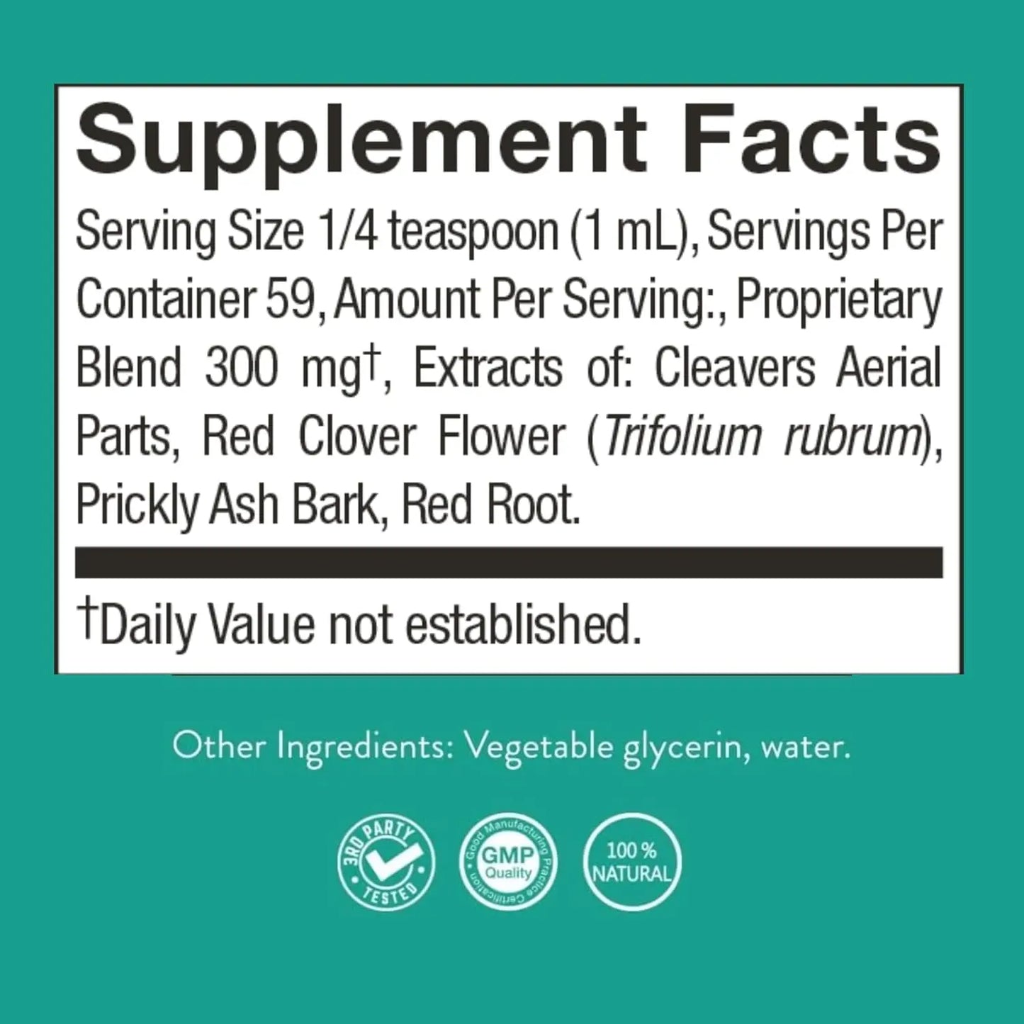 Nature'S Sunshine Lymphatic Drainage Supplement: Reduce Bloat, Reduce Puffiness, Detoxify, Support Lymph Flow