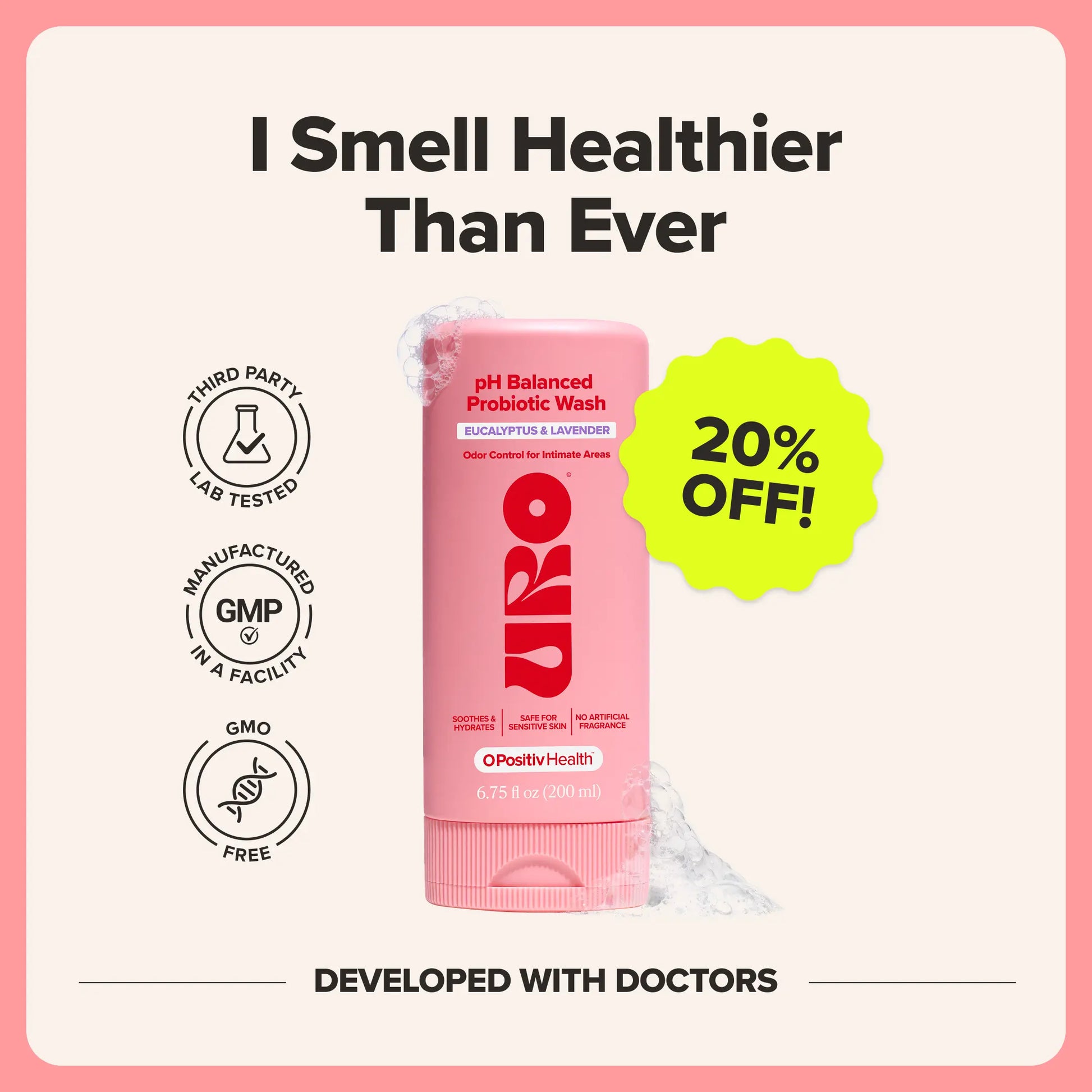 URO - Ph Balanced Probiotic Wash