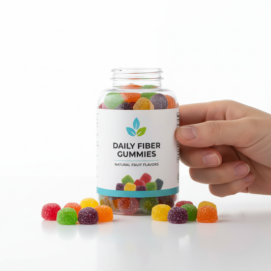 Physician's Choice Fiber Gummies supplement bottle